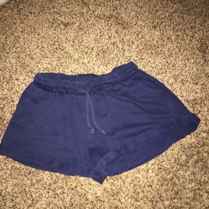 Blue comfy shorts